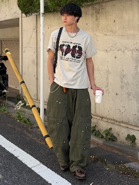 中村瑞輝(みずきち)さん（メンズ・176cm）の春コーディネート