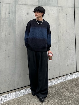 中村瑞輝(みずきち)さん（メンズ・176cm）の秋コーディネート