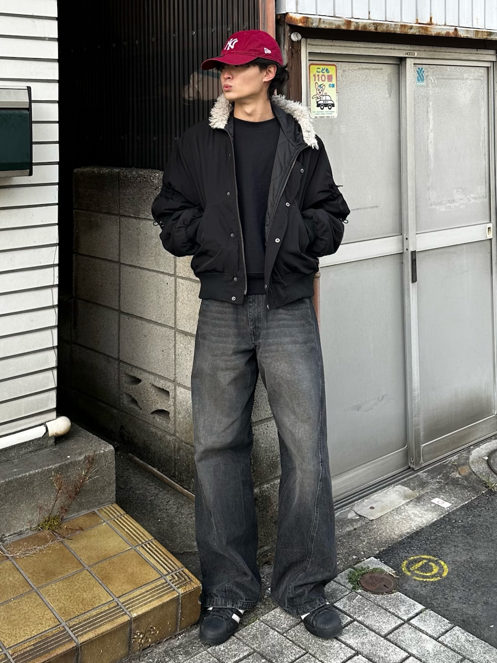 Sleeve deformation N-2b flight jacket/スリーブ変形N-2bフライト