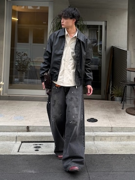 中村瑞輝(みずきち)さん（メンズ・176cm）の春コーディネート