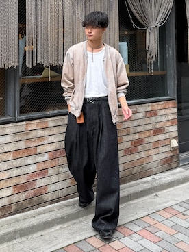 中村瑞輝(みずきち)さん(メンズ・176cm)の秋コーディネート