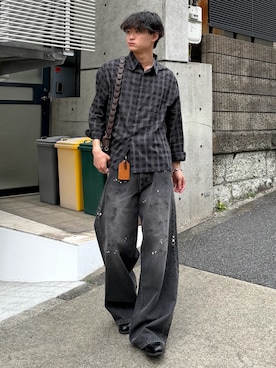 中村瑞輝(みずきち)さん（メンズ・176cm）の春コーディネート