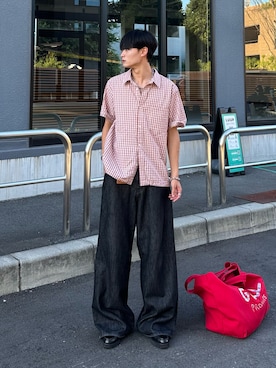 「アイテム（キーケース/キーアクセサリー）」を使った、中村瑞輝(みずきち)さん（メンズ・176cm）の夏コーディネート