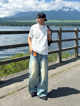 「アイテム（キーケース/キーアクセサリー）」を使った、中村瑞輝(みずきち)さん（メンズ・176cm・20代）の夏コーディネート