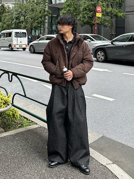 中村瑞輝(みずきち)さん（メンズ・176cm）の秋コーディネート