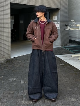 「アイテム（アクセサリー）」を使った、中村瑞輝(みずきち)さん（メンズ・176cm）の冬コーディネート