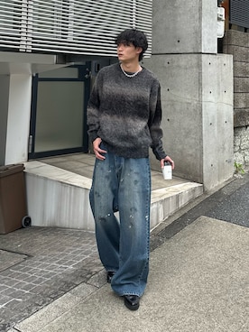 「アイテム（リング）」を使った、中村瑞輝(みずきち)さん（メンズ・176cm）の秋コーディネート