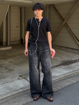 中村瑞輝(みずきち)さん(メンズ・176cm)の夏コーディネート