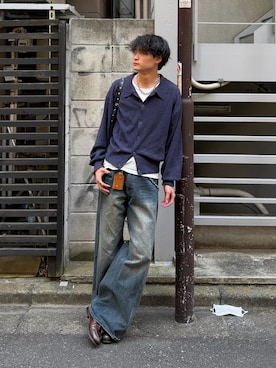 「アイテム（財布/小物）」を使った、中村瑞輝(みずきち)さん（メンズ・176cm）の春コーディネート