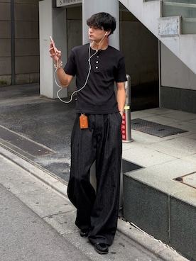 中村瑞輝(みずきち)さん（メンズ・176cm）の夏コーディネート