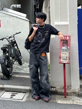 中村瑞輝(みずきち)さん（骨格ナチュラル・メンズ・176cm）の夏コーディネート