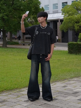 中村瑞輝(みずきち)さん（メンズ・176cm・20代）の夏コーディネート