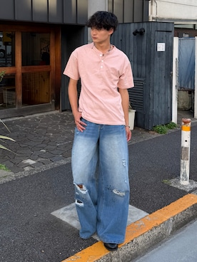 中村瑞輝(みずきち)さん(メンズ・176cm)の春コーディネート