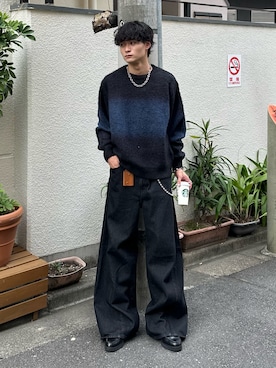 「アイテム（キーケース/キーアクセサリー）」を使った、中村瑞輝(みずきち)さん（メンズ・176cm・20代）の秋コーディネート