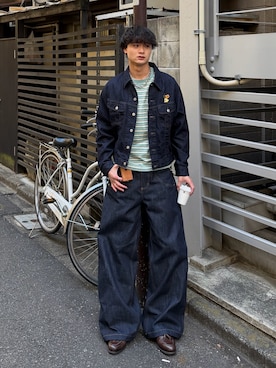 中村瑞輝(みずきち)さん(メンズ・176cm)の春コーディネート