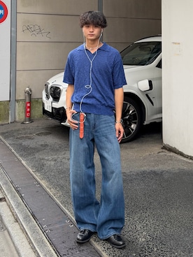 「TEN.（テン）のアイテム」を使った、中村瑞輝(みずきち)さん（メンズ・176cm）の夏コーディネート