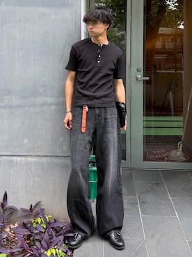 中村瑞輝(みずきち)さん(メンズ・176cm)の夏コーディネート