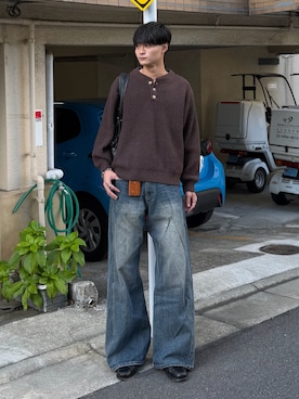 中村瑞輝(みずきち)さん(メンズ・176cm)の秋コーディネート