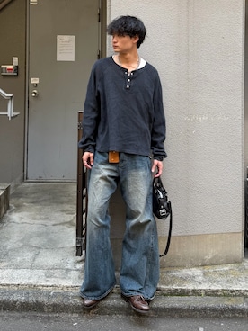 中村瑞輝(みずきち)さん（メンズ・176cm）の春コーディネート