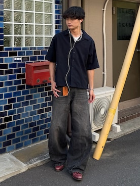 中村瑞輝(みずきち)さん（メンズ・176cm）の夏コーディネート