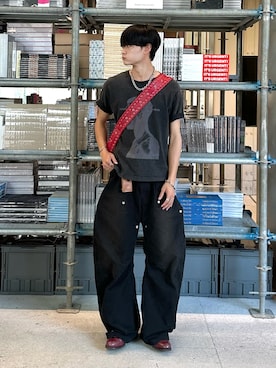 中村瑞輝(みずきち)さん（骨格ナチュラル・メンズ・176cm）の夏コーディネート