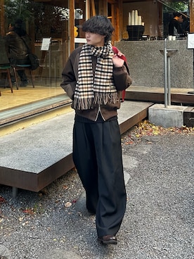 「MONKEY TIME（モンキータイム）のアイテム（トップス）」を使った、中村瑞輝(みずきち)さん（メンズ・176cm）の冬コーディネート