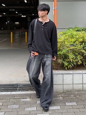 「TEN.（テン）のアイテム」を使った、中村瑞輝(みずきち)さん（メンズ・176cm）の秋コーディネート