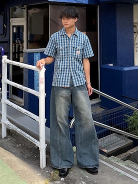 中村瑞輝(みずきち)さん(メンズ・176cm)の夏コーディネート