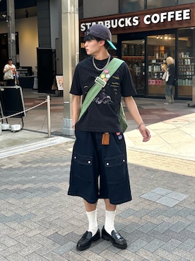 「アイテム（雑貨/ホビー）」を使った、中村瑞輝(みずきち)さん（メンズ・176cm）の夏コーディネート