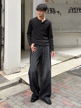 中村瑞輝(みずきち)さん(メンズ・176cm)の秋コーディネート