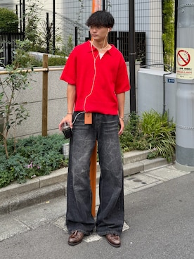 中村瑞輝(みずきち)さん(メンズ・176cm)の夏コーディネート