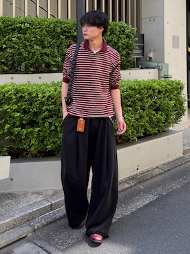 中村瑞輝(みずきち)さん（メンズ・176cm）の春コーディネート