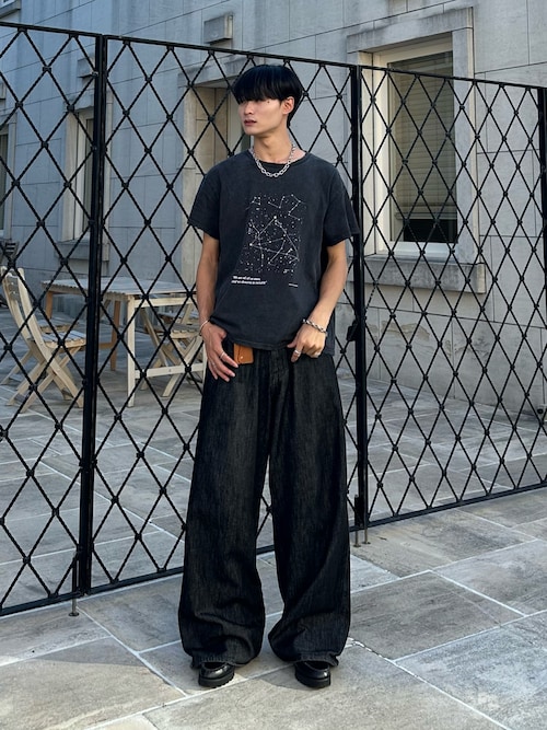 Summer Starglow Bijou T-Shirt / 星座グラフィックラインストーンTシャツ