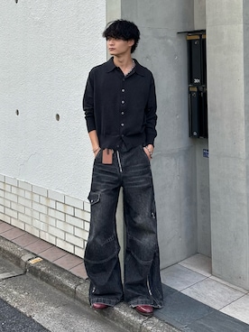「アイテム（アクセサリー）」を使った、中村瑞輝(みずきち)さん（メンズ・176cm）の秋コーディネート