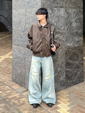 中村瑞輝(みずきち)さん（骨格ナチュラル・メンズ・176cm）の秋コーディネート