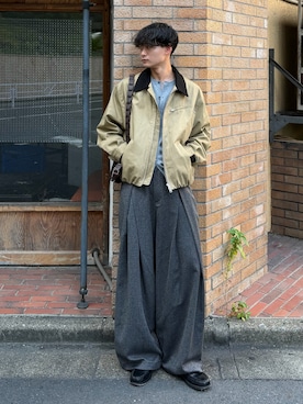 中村瑞輝(みずきち)さん(メンズ・176cm)の秋コーディネート
