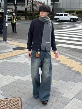 「アイテム（キーケース/キーアクセサリー）」を使った、中村瑞輝(みずきち)さん（メンズ・176cm・20代）の秋コーディネート