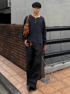 中村瑞輝(みずきち)さん(メンズ・176cm)の秋コーディネート