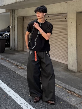 「Berwick1707（バーウィック）のアイテム」を使った、中村瑞輝(みずきち)さん（メンズ・176cm）の春コーディネート