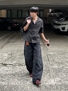 中村瑞輝(みずきち)さん（骨格ナチュラル・メンズ・176cm）の夏コーディネート