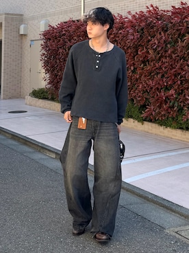 「アイテム（財布/小物）」を使った、中村瑞輝(みずきち)さん（メンズ・176cm）の春コーディネート