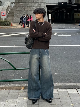 中村瑞輝(みずきち)さん（メンズ・176cm）の冬コーディネート