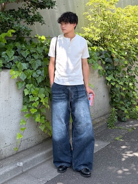 中村瑞輝(みずきち)さん(メンズ・176cm)の夏コーディネート