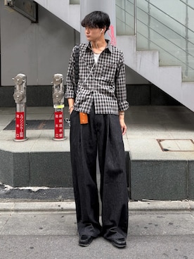 中村瑞輝(みずきち)さん(メンズ・176cm)の秋コーディネート