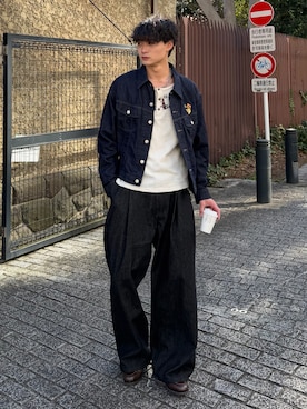 中村瑞輝(みずきち)さん(メンズ・176cm)の春コーディネート