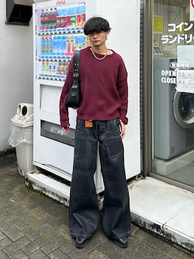 中村瑞輝(みずきち)さん（メンズ・176cm）の冬コーディネート