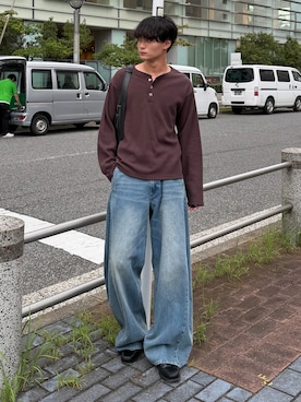 中村瑞輝(みずきち)さん（メンズ・176cm）の秋コーディネート