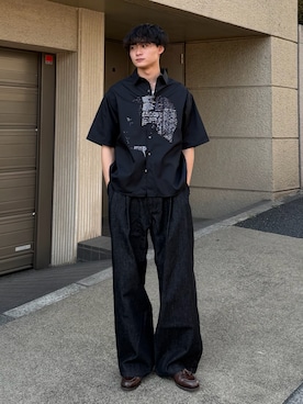 「SBG（エスビー）のアイテム」を使った、中村瑞輝(みずきち)さん（メンズ・176cm）の春コーディネート