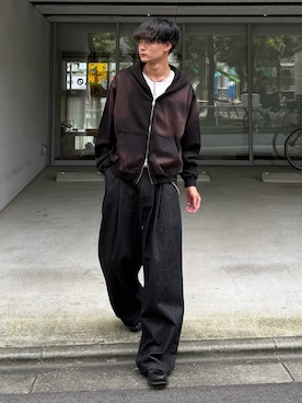 中村瑞輝(みずきち)さん（メンズ・176cm）の秋コーディネート
