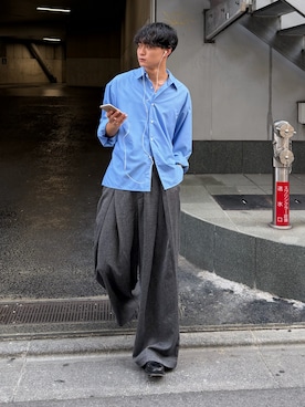 中村瑞輝(みずきち)さん(メンズ・176cm)の秋コーディネート